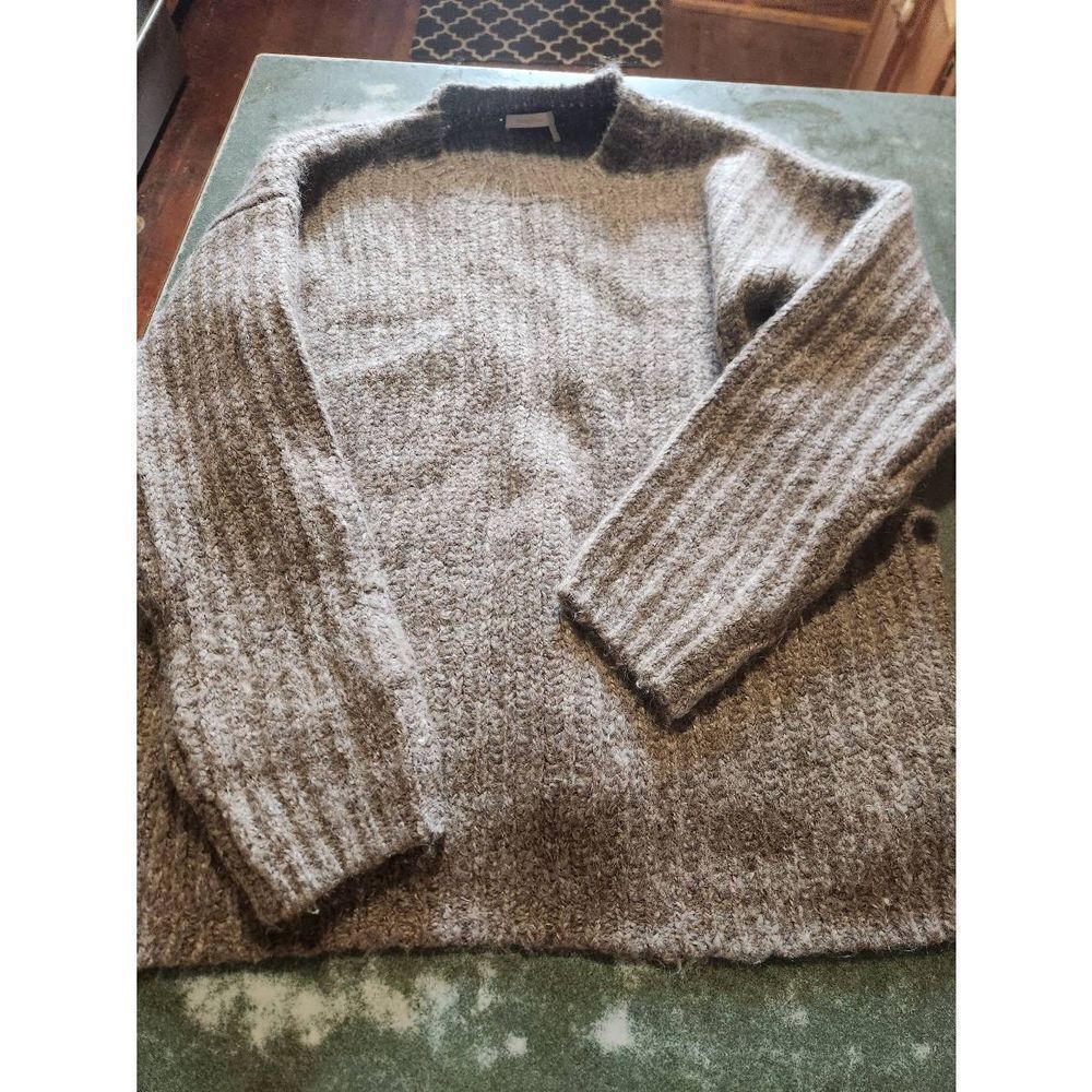 See by chloe beige Nylon blend oversize sweater sz XS